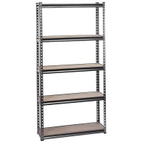 Draper Expert Heavy Duty Steel Shelving Unit - Five Shelves (L920 X W305 X H1830mm) £134.95
